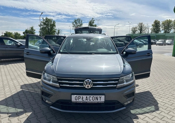 Volkswagen Tiguan Allspace cena 78900 przebieg: 198000, rok produkcji 2018 z Brzeszcze małe 407